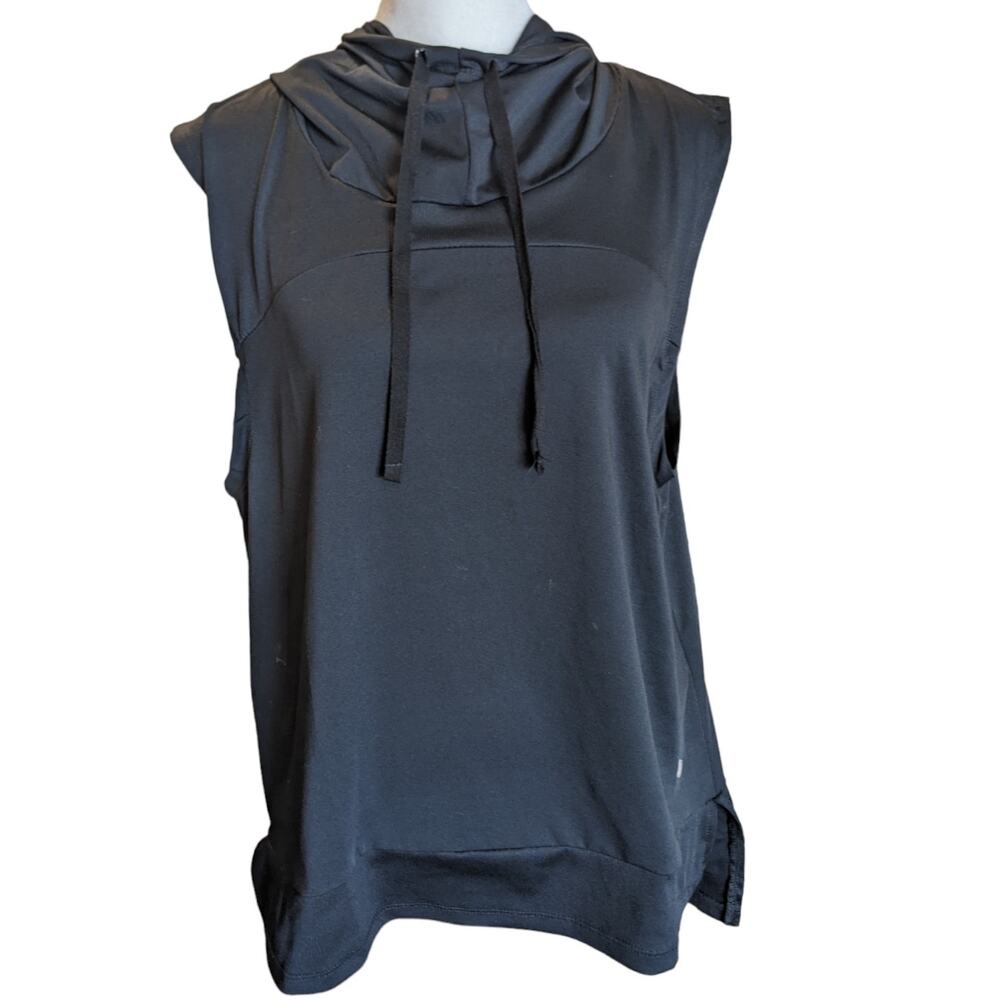 NWT Bally Total Fitness Dri-Wik Sleeveless Hoodie Medium